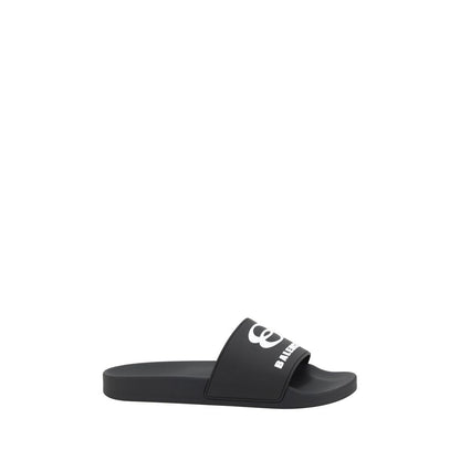 Balenciaga Logo Slippers