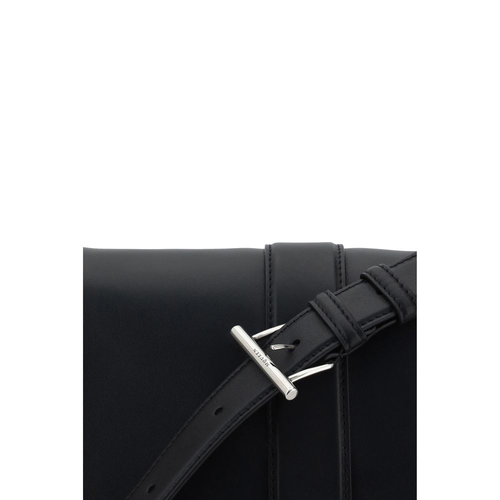 Bolso de hombro tipo satchel con barra en T de Alexander McQueen