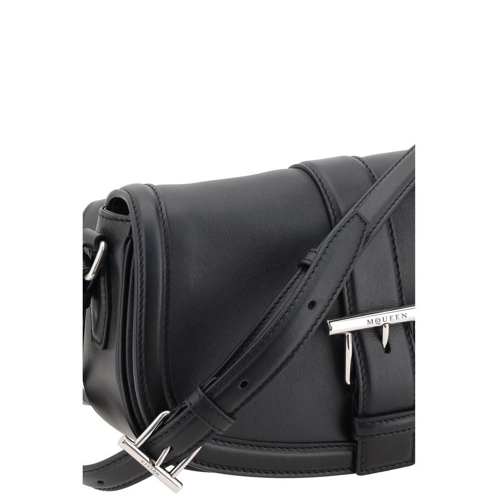 Bolso tipo cartera con barra en T de Alexander McQueen