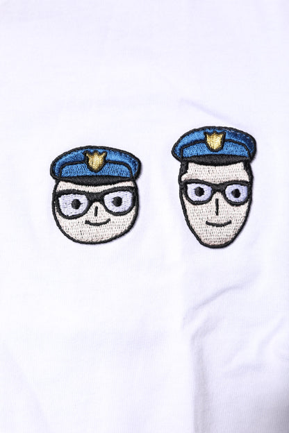 Dolce &amp; Gabbana White #DGFamily Cotton Crew Neck T-shirt