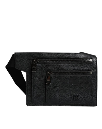 Bolso bandolera Dolce &amp; Gabbana de piel de becerro negra