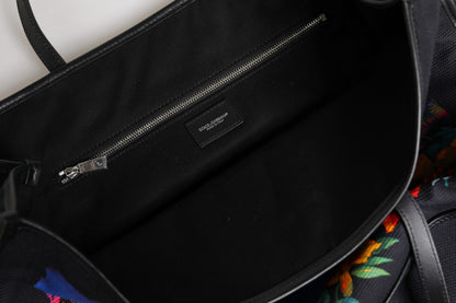 Bolso de compras con asa superior y estampado gráfico multicolor de Dolce &amp; Gabbana