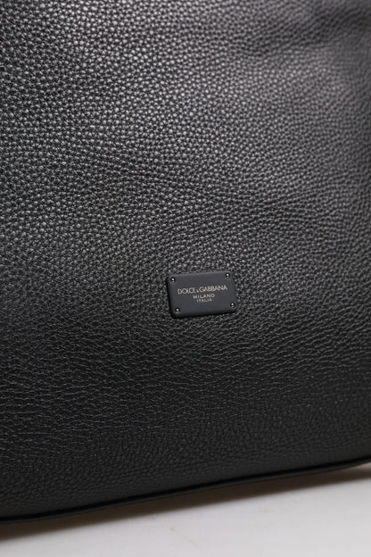 Bolso bandolera Dolce &amp; Gabbana de piel de becerro negra