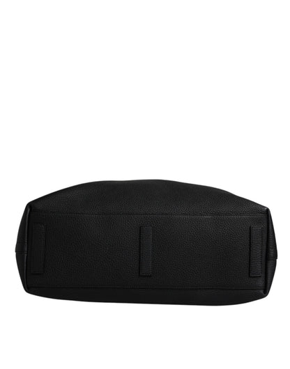 Bolso bandolera Dolce &amp; Gabbana de piel de becerro negra