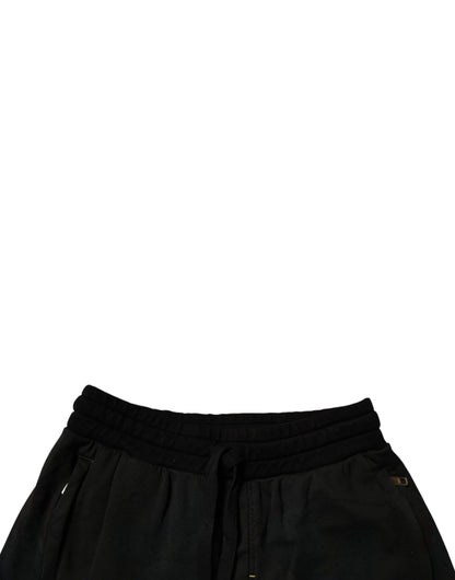 Bermudas negras de algodón Dolce &amp; Gabbana para hombre