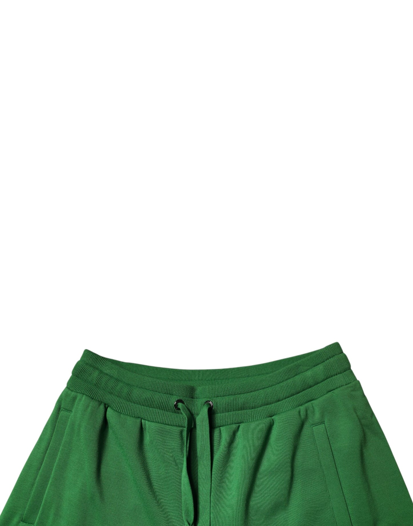 Bermudas deportivas de algodón verde Dolce &amp; Gabbana para hombre