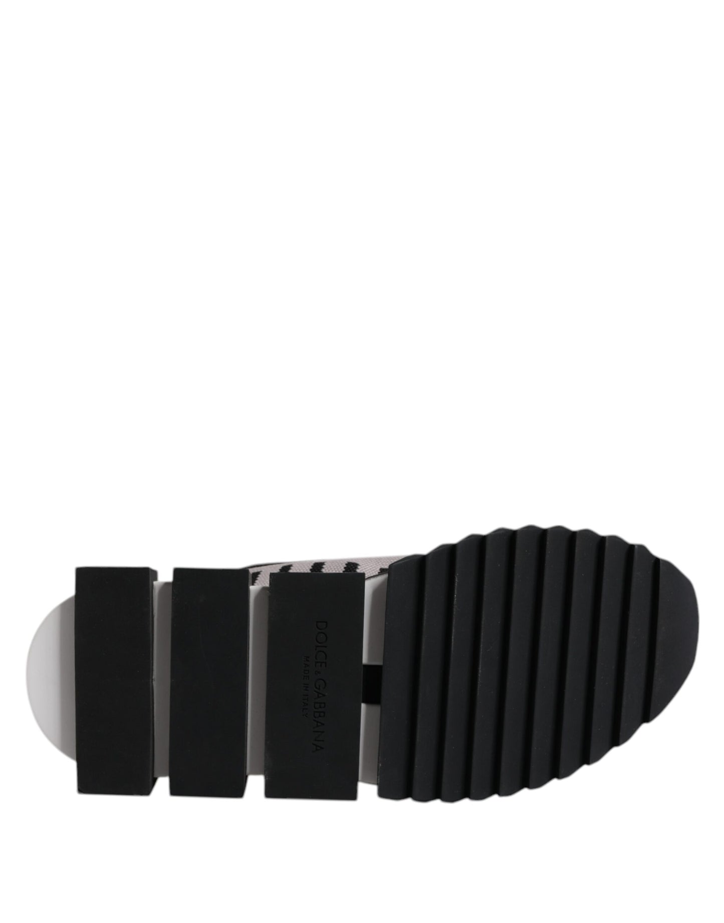 Baskets chaussettes Sorrento noires et grises Dolce &amp; Gabbana pour homme