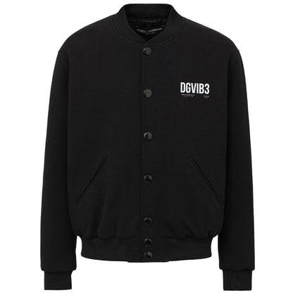 Chaqueta de viscosa negra Dolce &amp; Gabbana