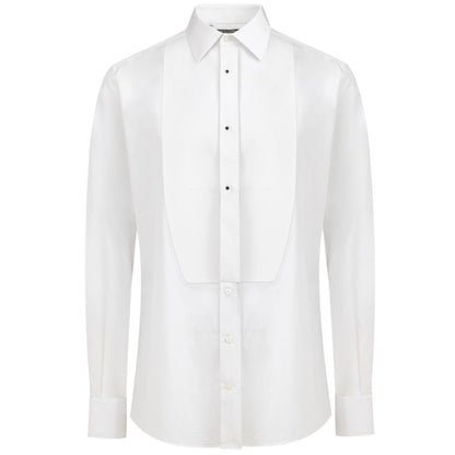 Camisa blanca de algodón Dolce &amp; Gabbana