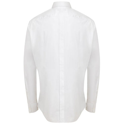 Camisa blanca de algodón Dolce &amp; Gabbana