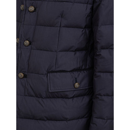 Chaqueta de poliéster azul Dolce &amp; Gabbana
