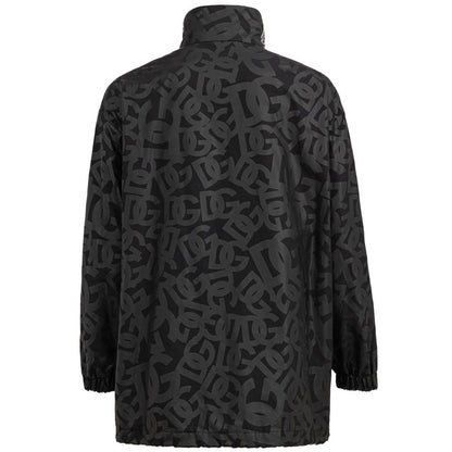 Chaqueta de poliéster negra de Dolce &amp; Gabbana