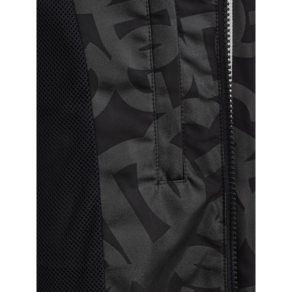 Chaqueta de poliéster negra de Dolce &amp; Gabbana