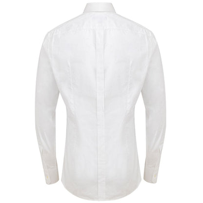 Camisa blanca de algodón Dolce &amp; Gabbana