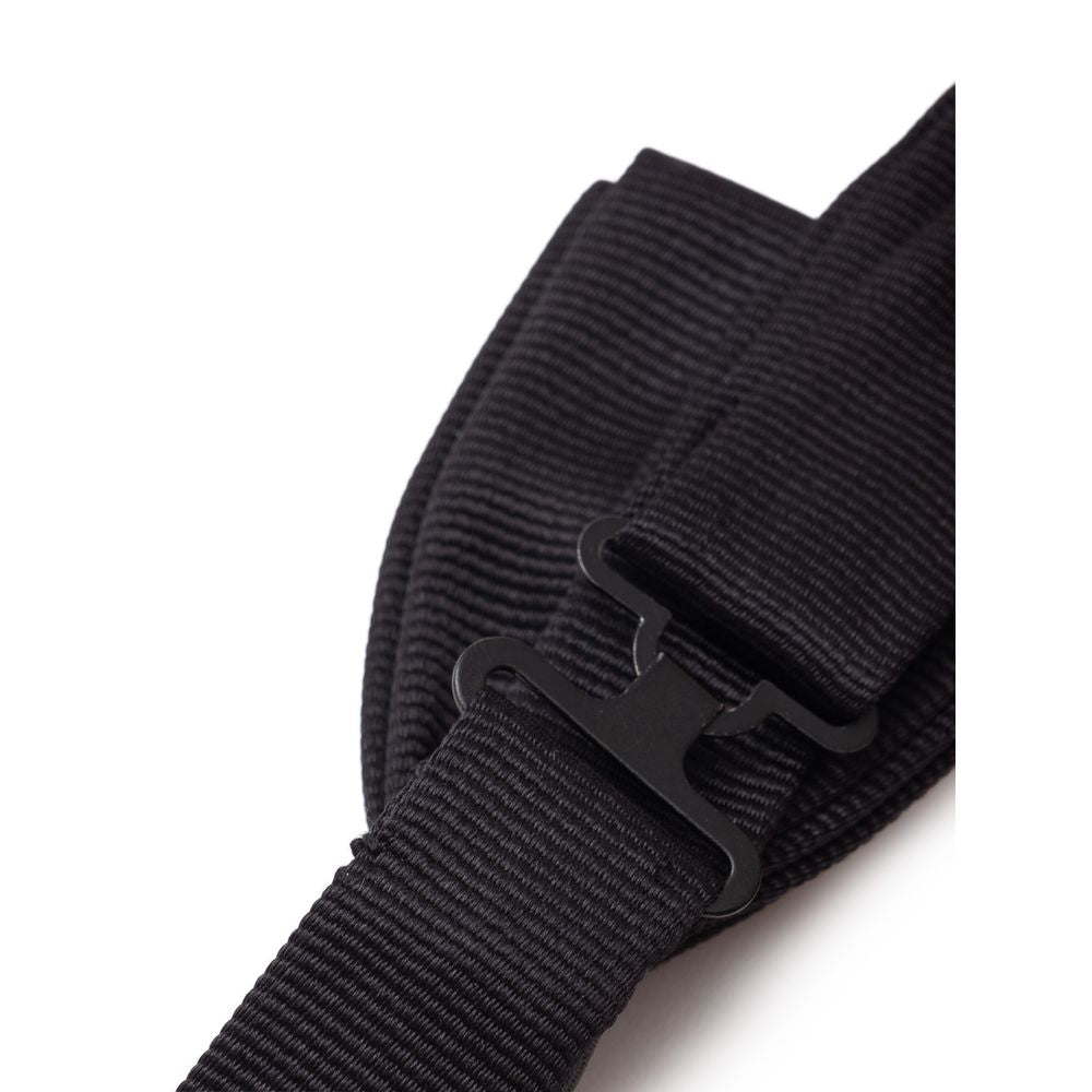 Dolce & Gabbana Black Silk Bowty