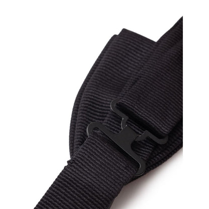 Dolce & Gabbana Black Silk Bowty