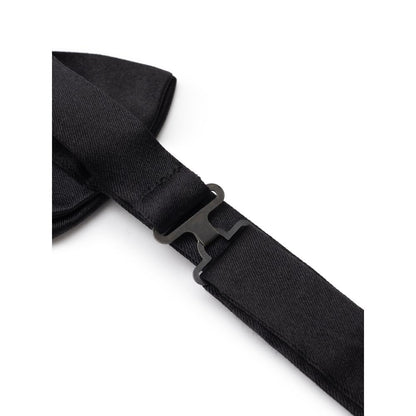 Dolce & Gabbana Black Silk Bowty