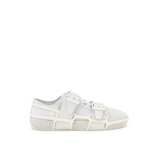 Zapatilla Burberry De Algodón Blanco