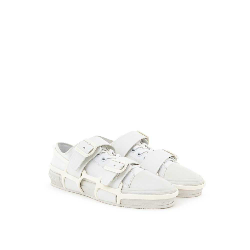 Zapatilla Burberry De Algodón Blanco