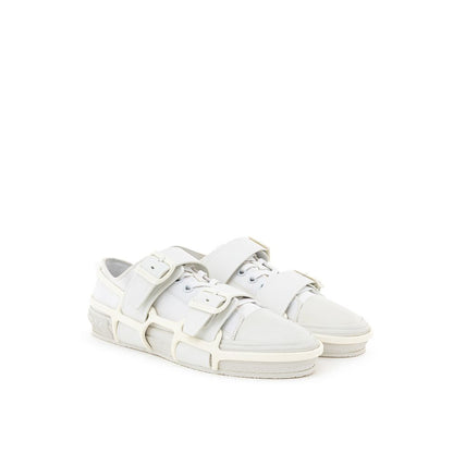 Zapatilla Burberry De Algodón Blanco