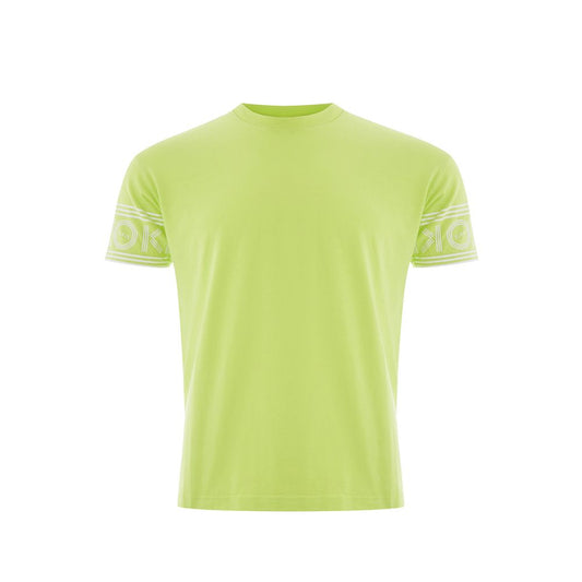 Camiseta Kenzo Sunny de algodón amarilla para hombres con estilo