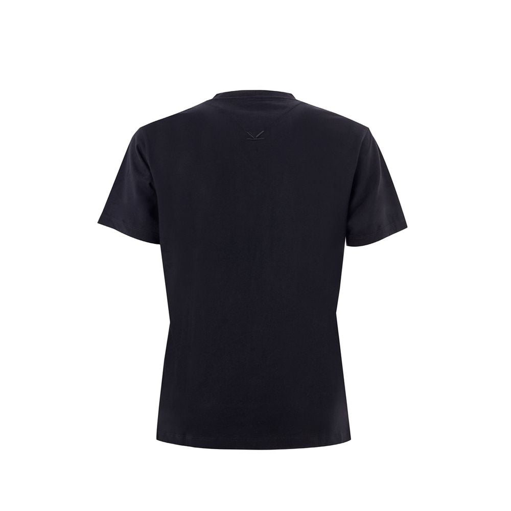 Kenzo Elegante camiseta de algodón en negro atemporal