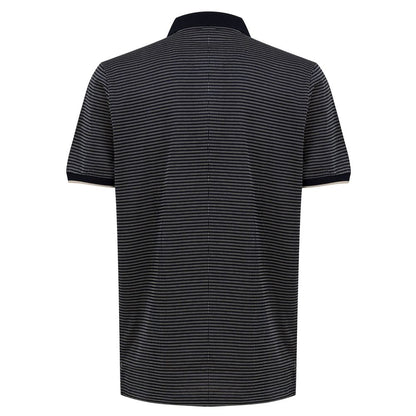 Polo de algodón azul Dunhill