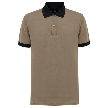 Polo de algodón verde Dunhill
