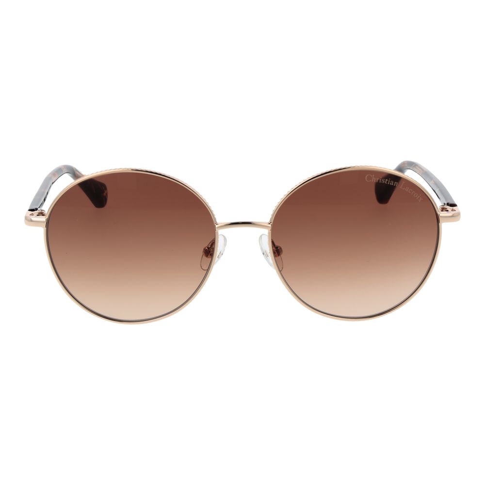 Christian Lacroix Gold Women Sunglasses