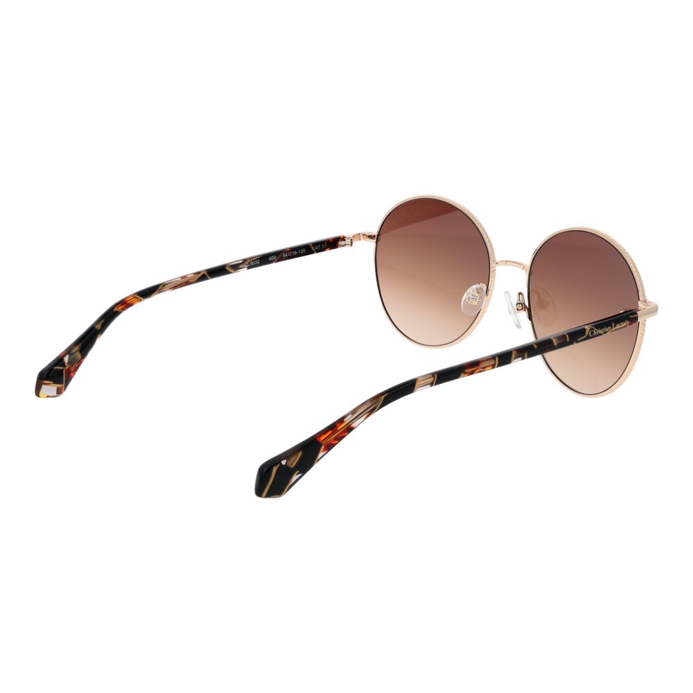 Christian Lacroix Gold Women Sunglasses