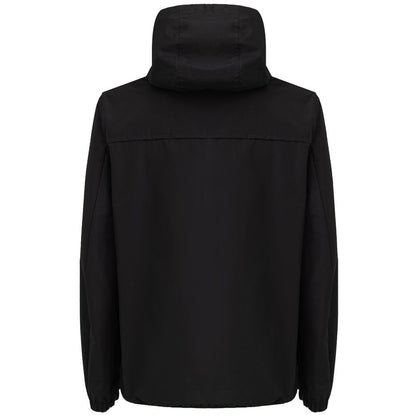 Chaqueta de poliéster negra de Dolce &amp; Gabbana