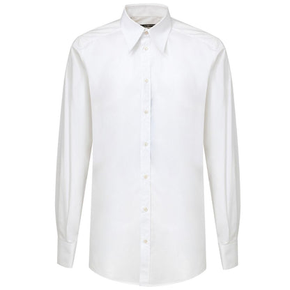 Camisa blanca de algodón Dolce &amp; Gabbana