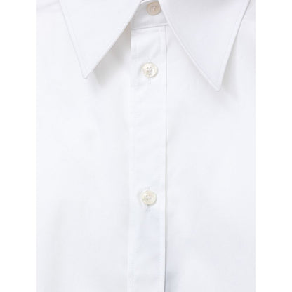 Camisa blanca de algodón Dolce &amp; Gabbana