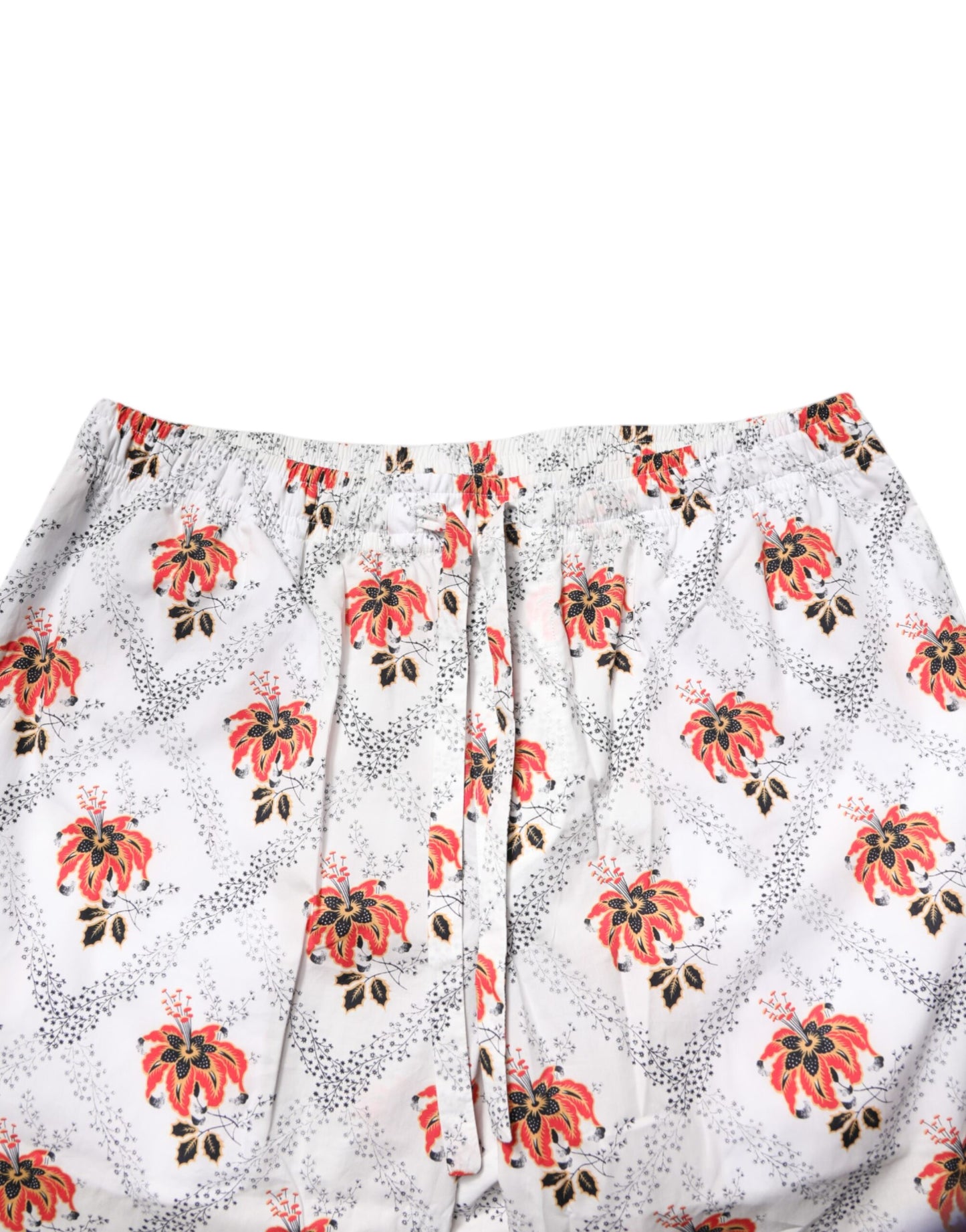 Pijama de algodón con estampado floral multicolor de Dolce &amp; Gabbana
