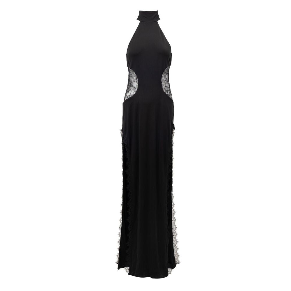 Retrofête Black Viscose Dress