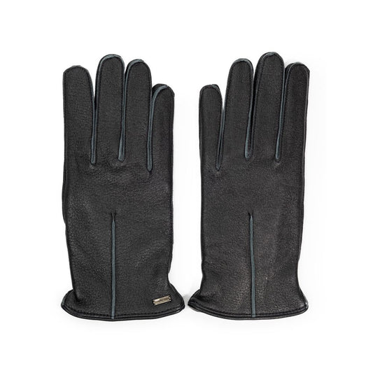 Dolce & Gabbana Gray Leather Clothing