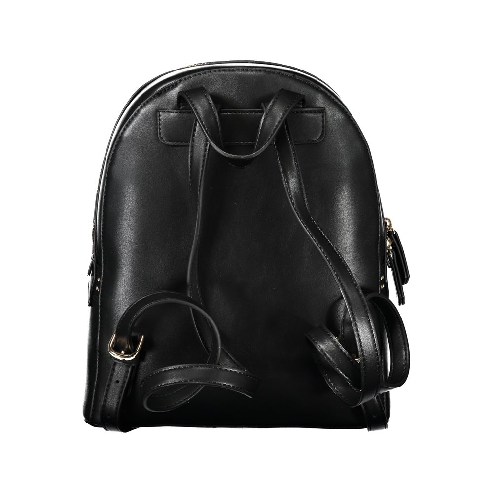Sac à dos femme en polyéthylène noir Valentino Bags