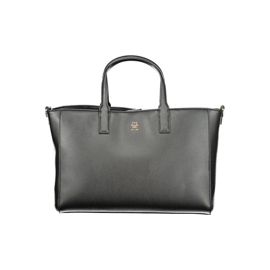 Sac à main Tommy Hilfiger en polyester noir pour femme