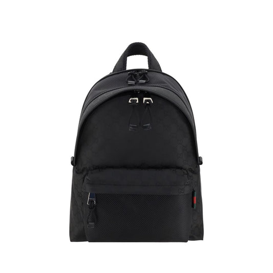 Gucci GG Pattern Nylon Backpack