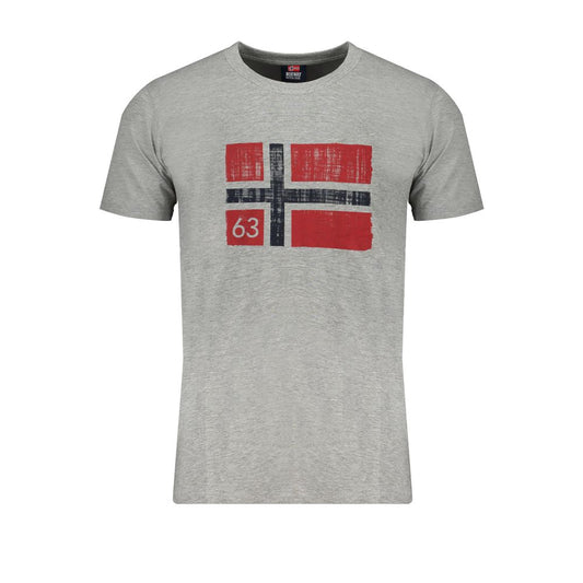 Norway 1963 Gray Cotton Men T-Shirt