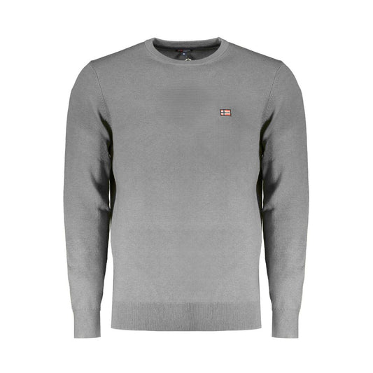 Norway 1963 Gray Polyester Men Sweater