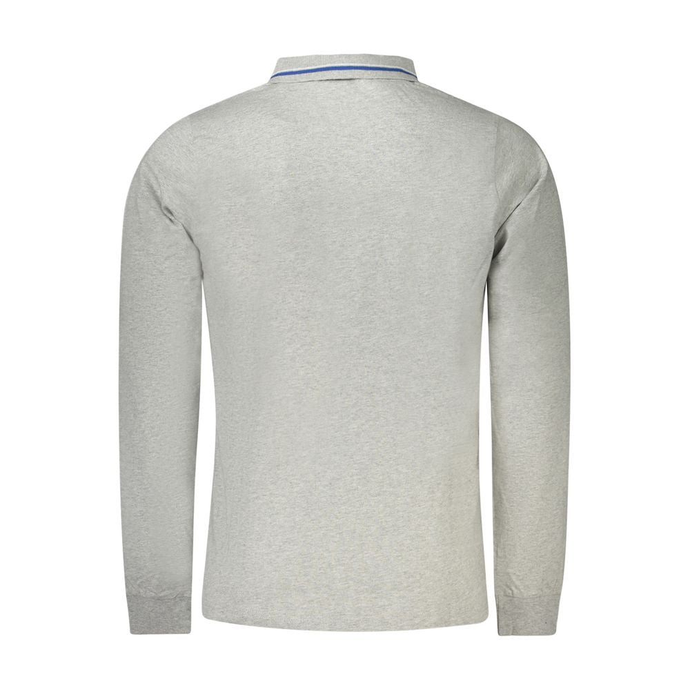 Norway 1963 Gray Cotton Men Polo Shirt