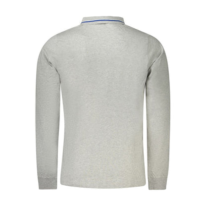 Norway 1963 Gray Cotton Men Polo Shirt