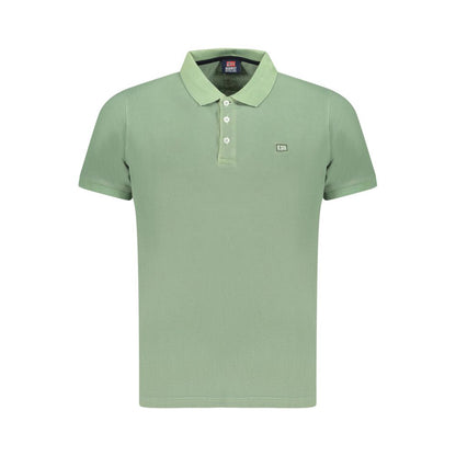 Norway 1963 Green Cotton Men Polo Shirt