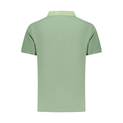 Norway 1963 Green Cotton Men Polo Shirt