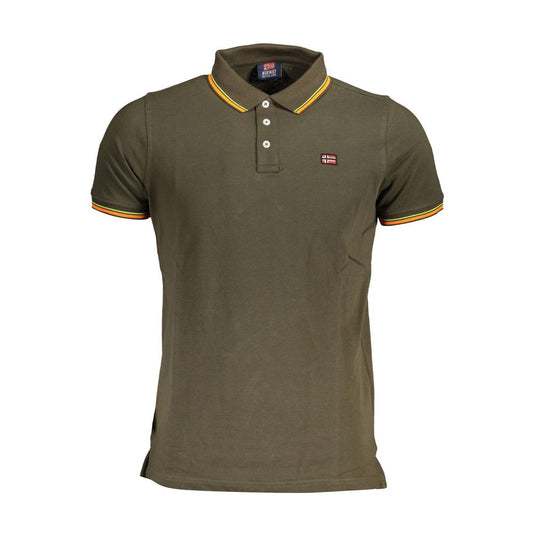 Norway 1963 Green Cotton Polo Shirt