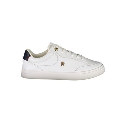 Baskets Tommy Hilfiger en cuir blanc pour femme