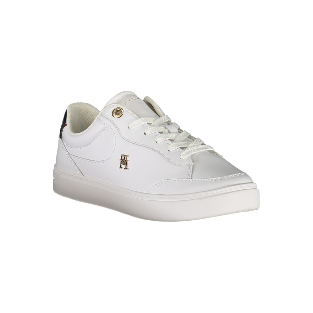 Baskets Tommy Hilfiger en cuir blanc pour femme