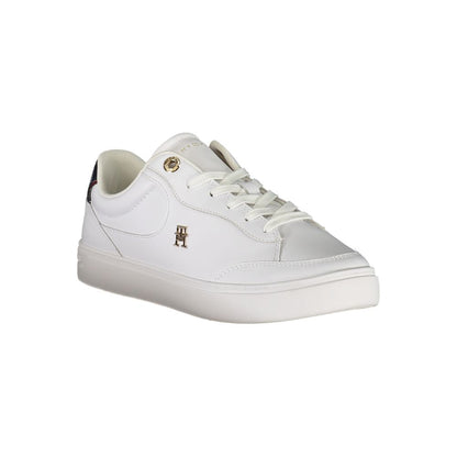 Baskets Tommy Hilfiger en cuir blanc pour femme
