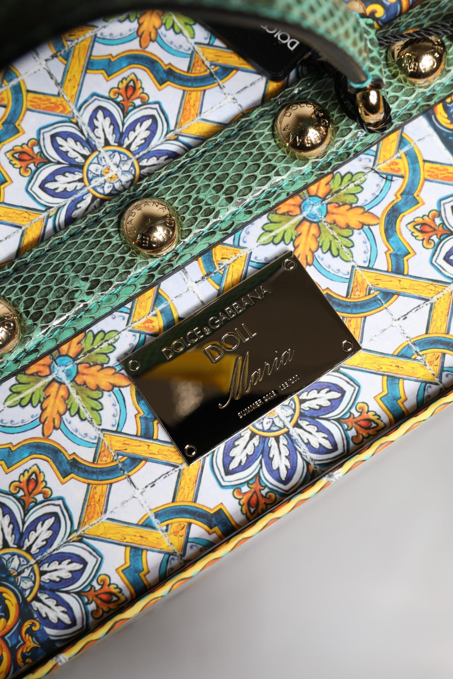 Poupées Dolce &amp; Gabbana en céramique, porcelaine, cuir et robe noire